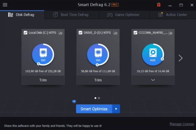 IObit Smart Defrag Pro 6.5.0 Crack + License Keygen 2020 - {MacOs}