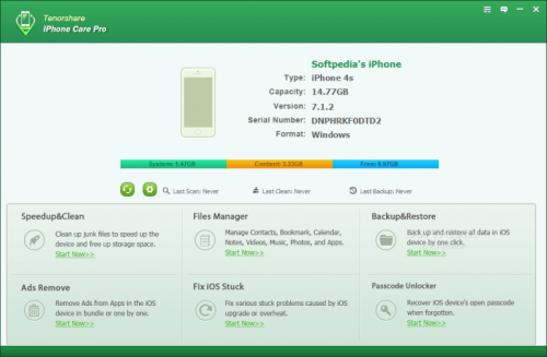 Tenorshare iCareFone 6.0.6 Crack + License Key Free Download