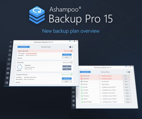 Ashampoo Backup Pro 17.08 download the new